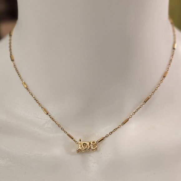 NEW Pandora Gold Love Charm 3D letters - Picture 4 of 4